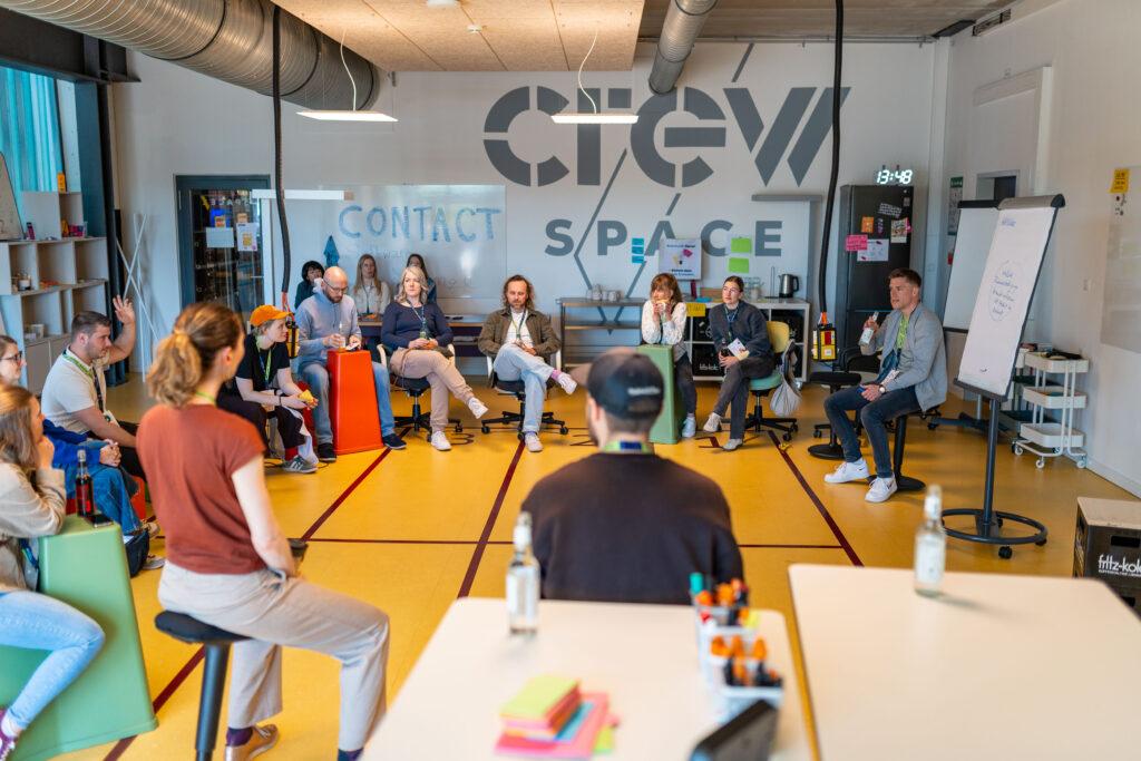 Teilnehmende einer Session beim UX Camp Bremen 2026