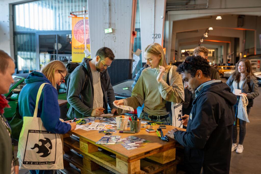 Check-in beim UX Camp Bremen 2026