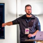 Simon hält eine Session beim UX Camp Bremen